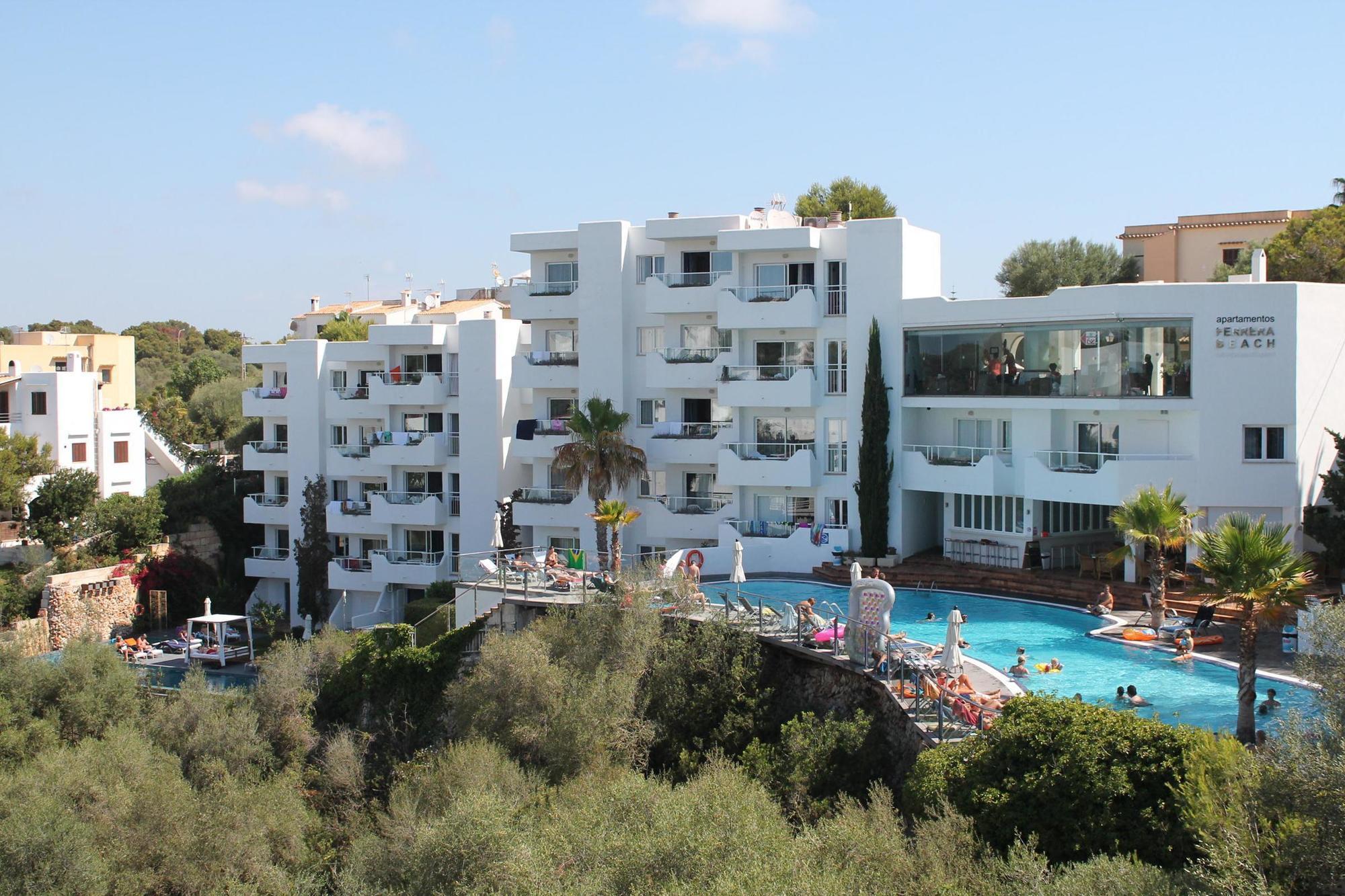 Apartamentos Ferrera Beach Cala d'Or  Bagian luar foto